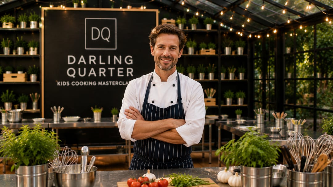 A guest chef at Darling Quarter